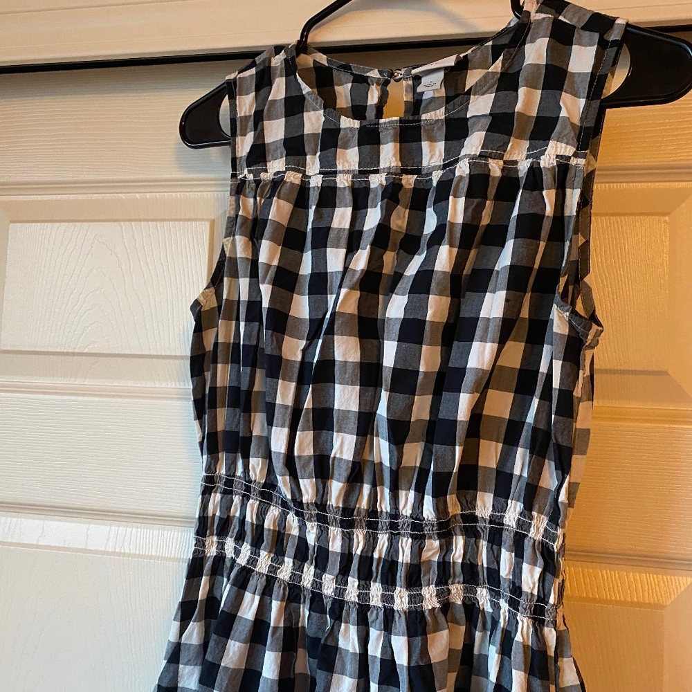 A New Day Black and White Gingham Dress